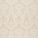 Schumacher Kennedy Damask Ivory Fabric