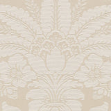 Schumacher Kennedy Damask Ivory Fabric