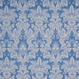 Schumacher Kennedy Damask Cobalt Fabric