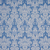 Schumacher Kennedy Damask Cobalt Fabric