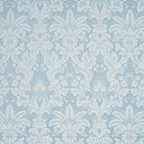 Schumacher Kennedy Damask Robin'S Egg Fabric