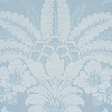Schumacher Kennedy Damask Robin'S Egg Fabric
