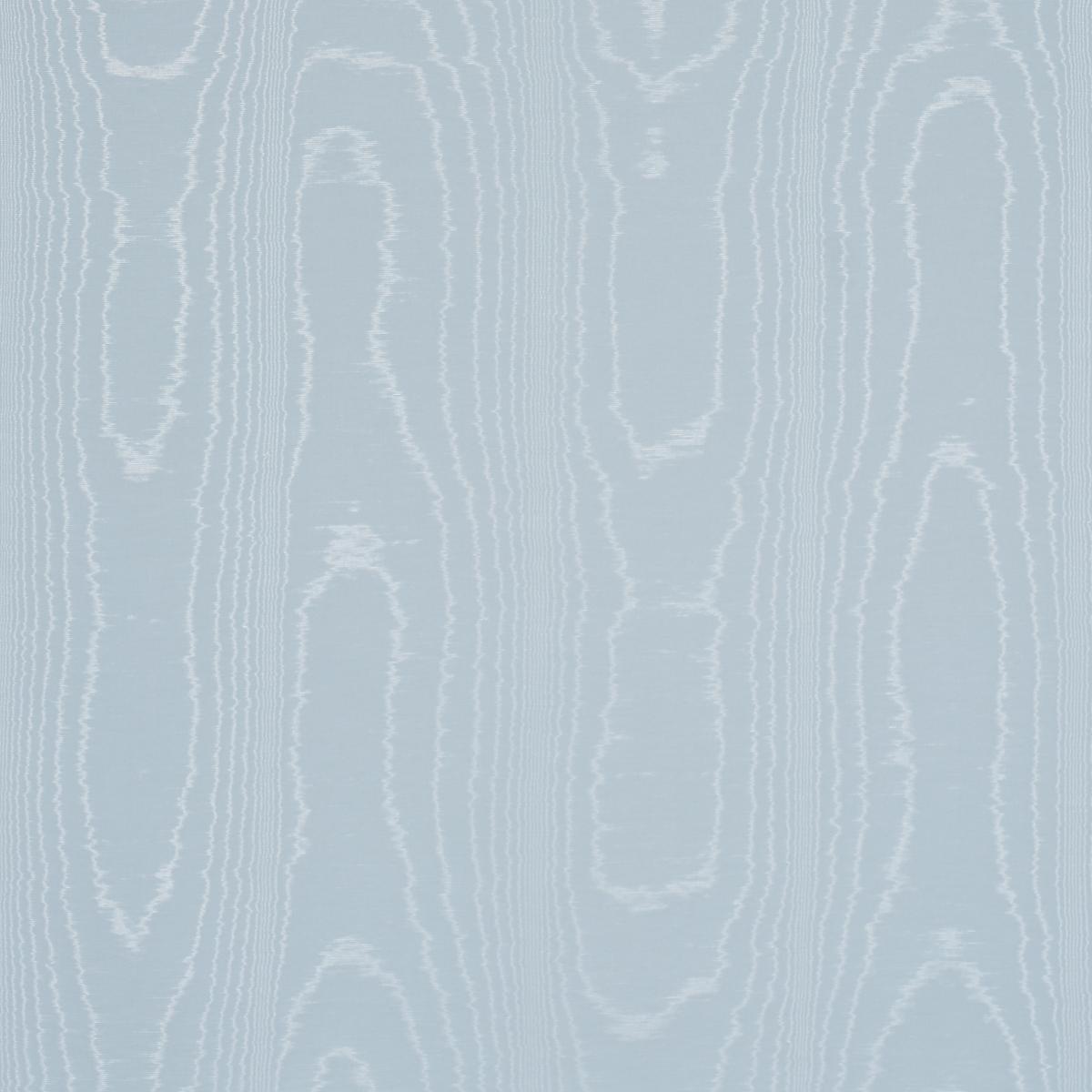 Schumacher Washington Moiré Robin'S Egg Fabric