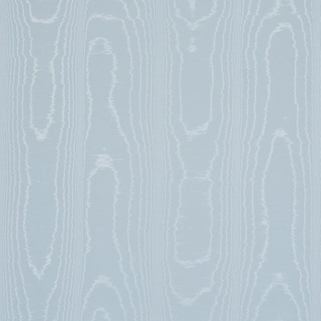 Schumacher Washington Moiré Robin'S Egg Fabric