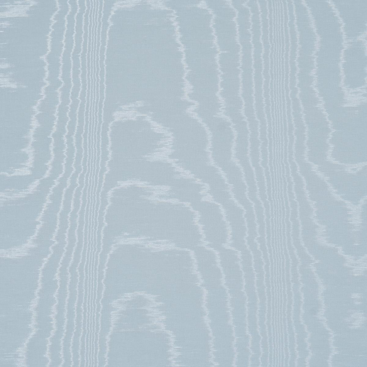 Schumacher Washington Moiré Robin'S Egg Fabric