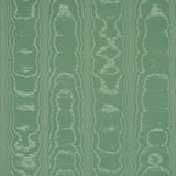 Schumacher Washington Moiré Green Fabric