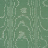 Schumacher Washington Moiré Green Fabric