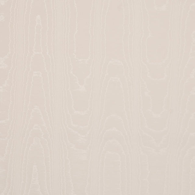 Schumacher Washington Moiré Ivory Fabric