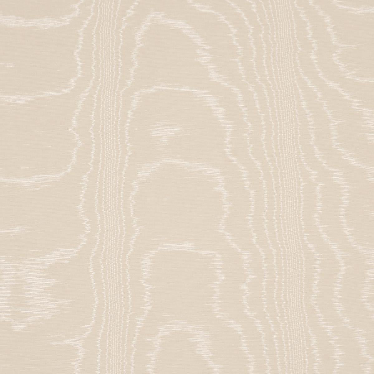 Schumacher Washington Moiré Vanilla Fabric
