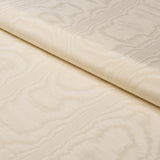 Schumacher Washington Moiré Vanilla Fabric