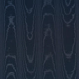 Schumacher Washington Moiré Navy Fabric
