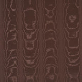 Schumacher Washington Moiré Brown Fabric