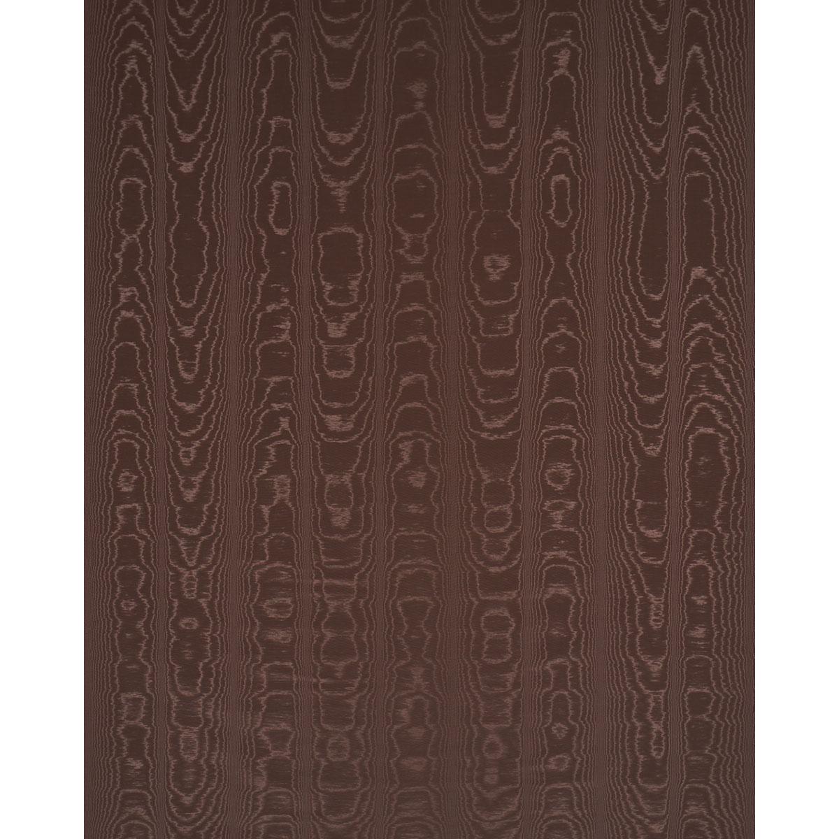 Schumacher Washington Moiré Brown Fabric