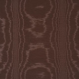 Schumacher Washington Moiré Brown Fabric