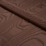 Schumacher Washington Moiré Brown Fabric
