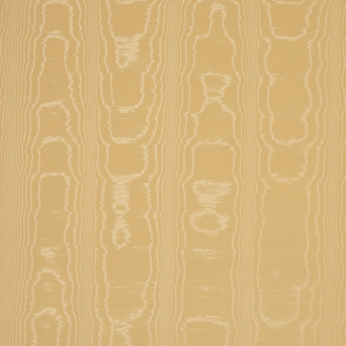 Schumacher Washington Moiré Yellow Fabric