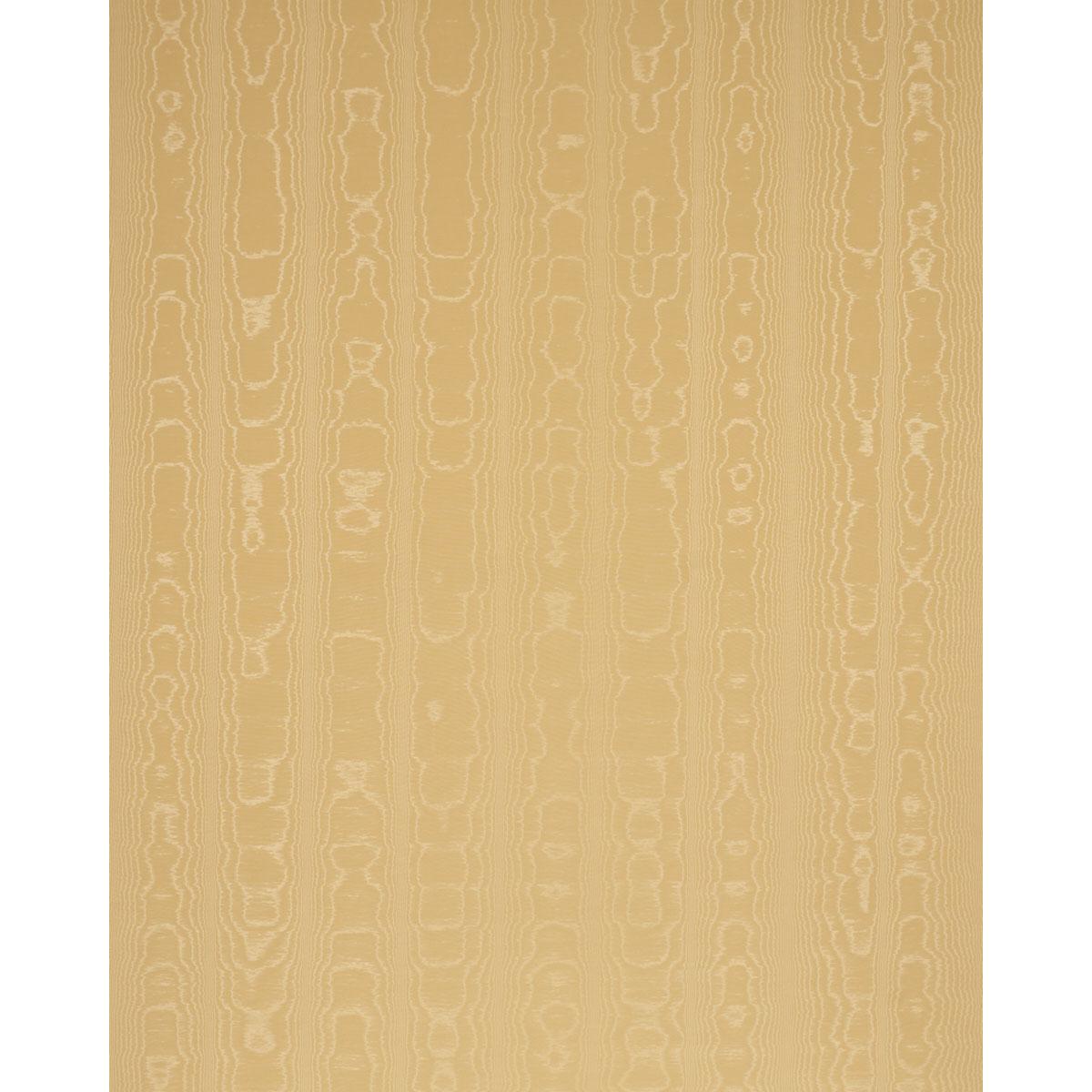 Schumacher Washington Moiré Yellow Fabric