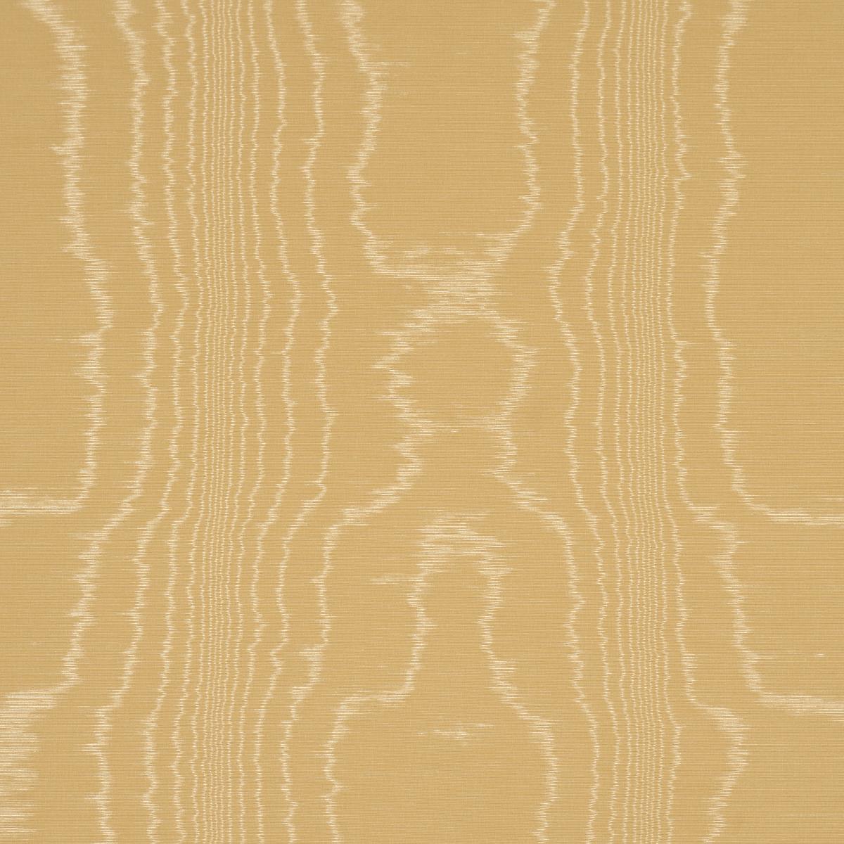 Schumacher Washington Moiré Yellow Fabric