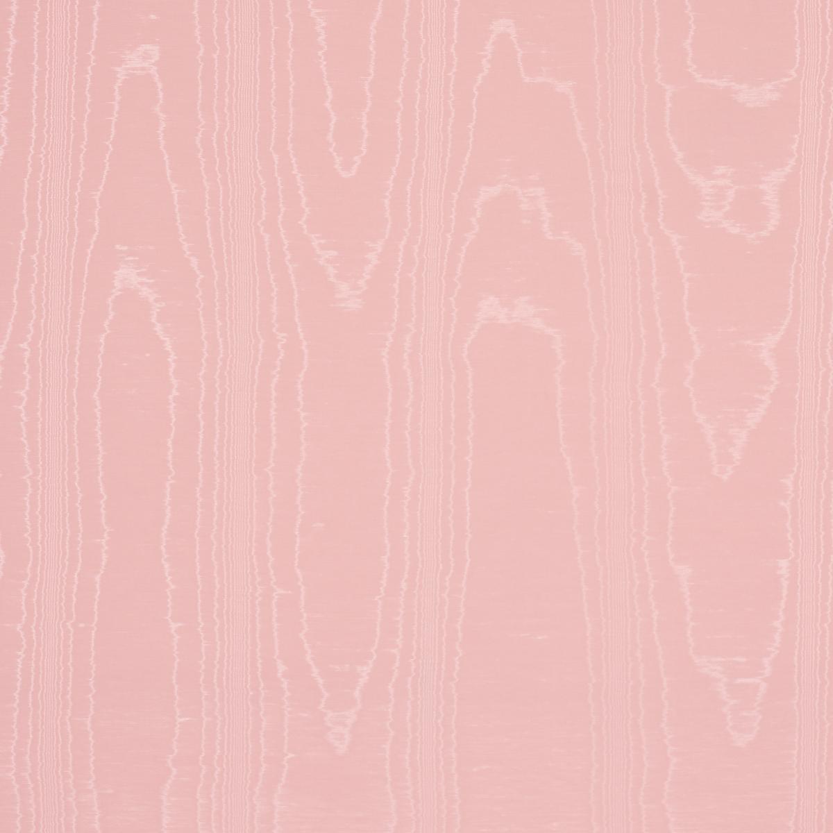 Schumacher Washington Moiré Pink Fabric