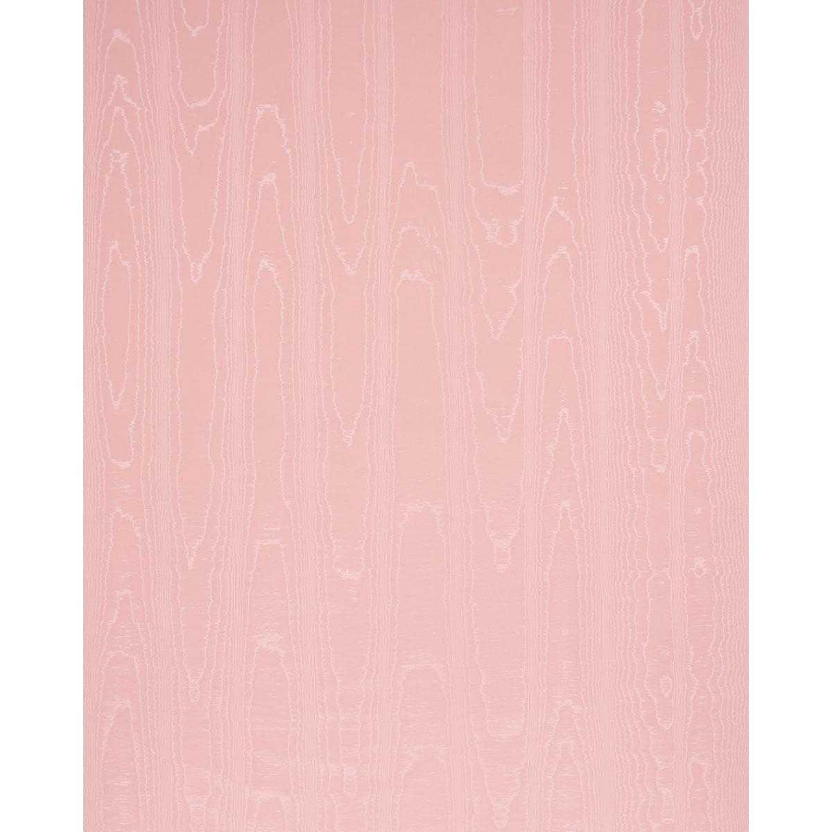 Schumacher Washington Moiré Pink Fabric