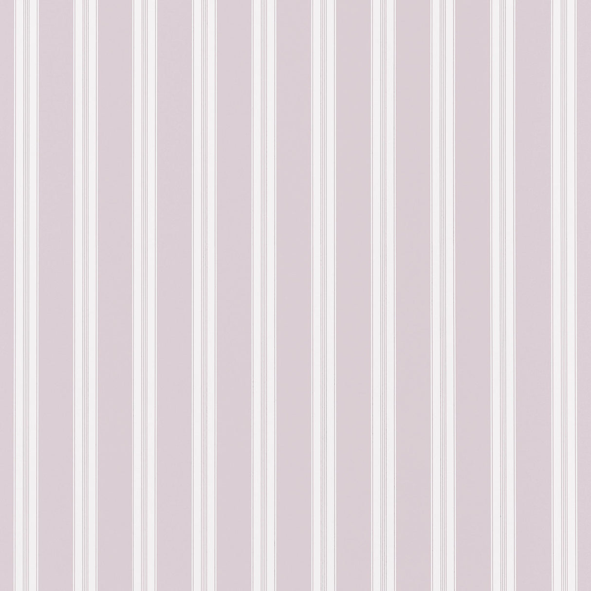 Anna French Payton Stripe Lavender Wallpaper
