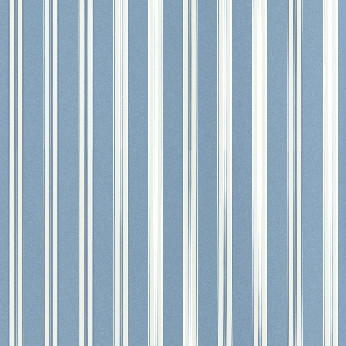 Anna French Payton Stripe Blue Wallpaper