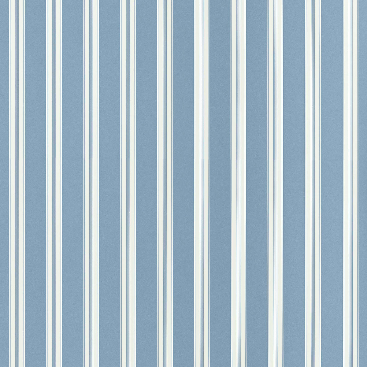 Anna French Payton Stripe Blue Wallpaper