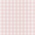 Anna French Payton Check Blush Wallpaper
