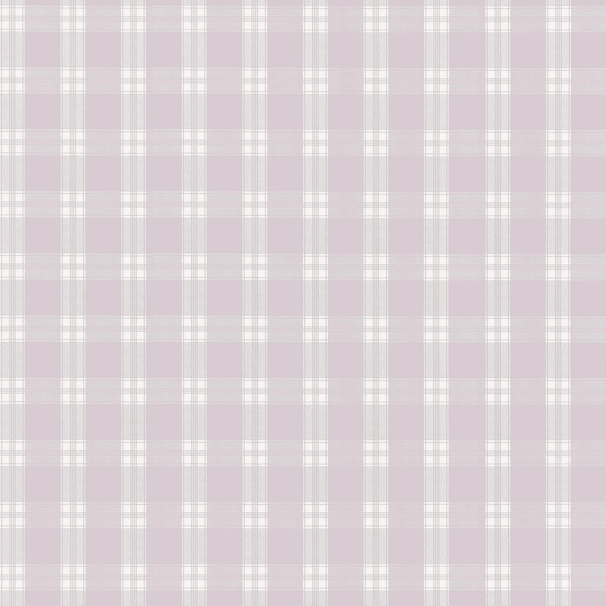 Anna French Payton Check Lavender Wallpaper