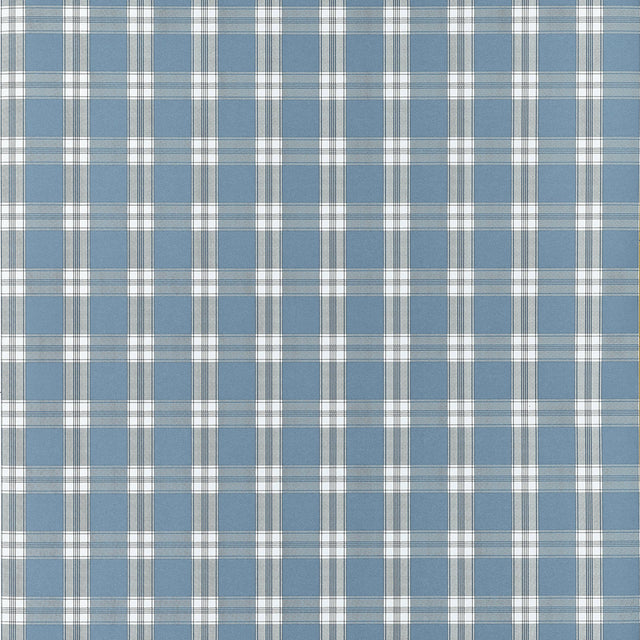Anna French Payton Check Blue Wallpaper