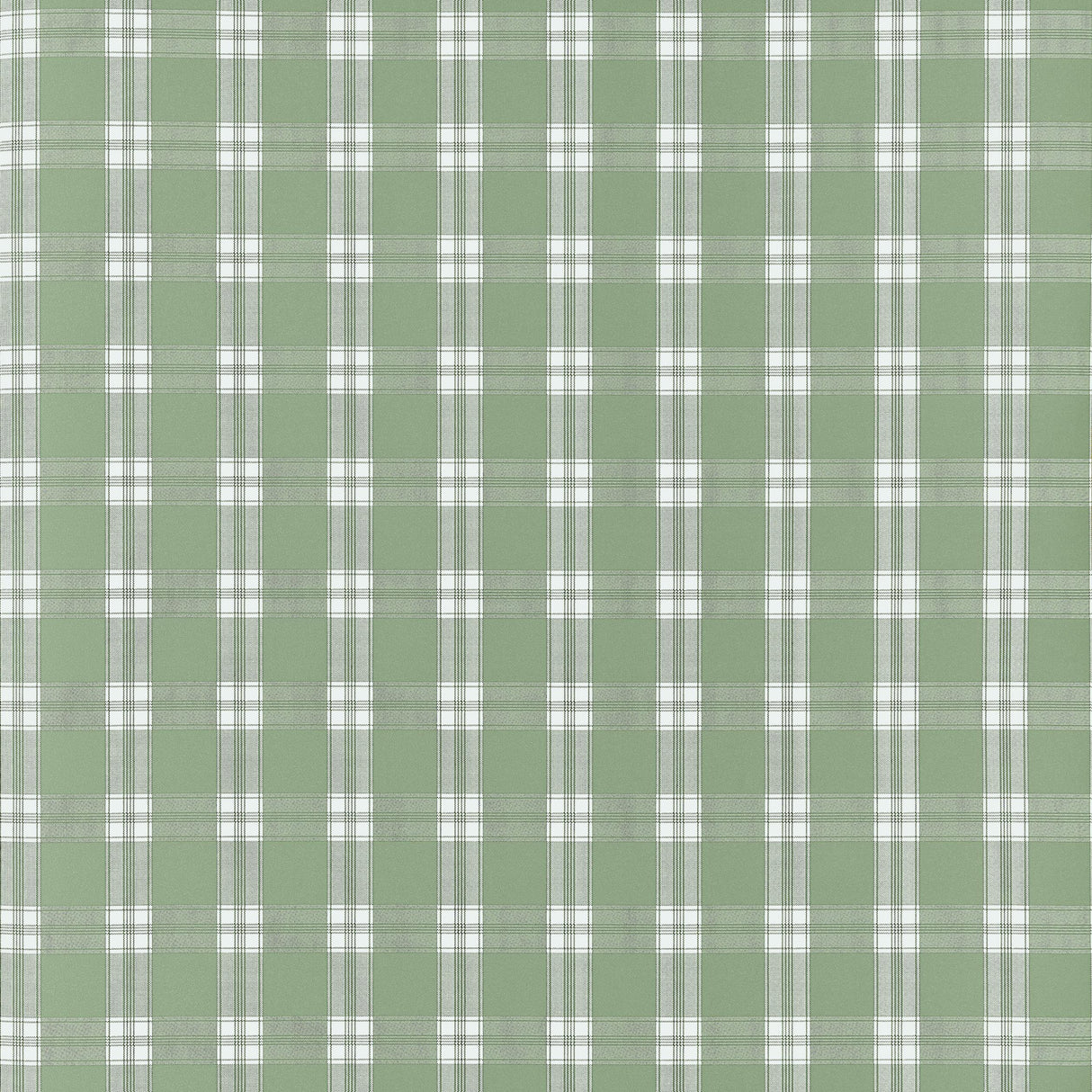 Anna French Payton Check Green Wallpaper