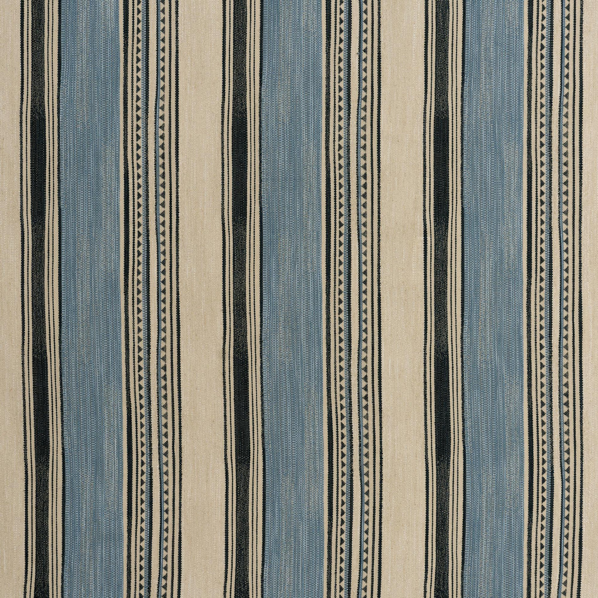 Andrew Martin LAS SALINAS 8 BLUE Upholstery Fabric