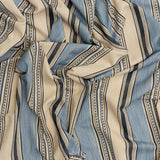 Andrew Martin LAS SALINAS 8 BLUE Upholstery Fabric