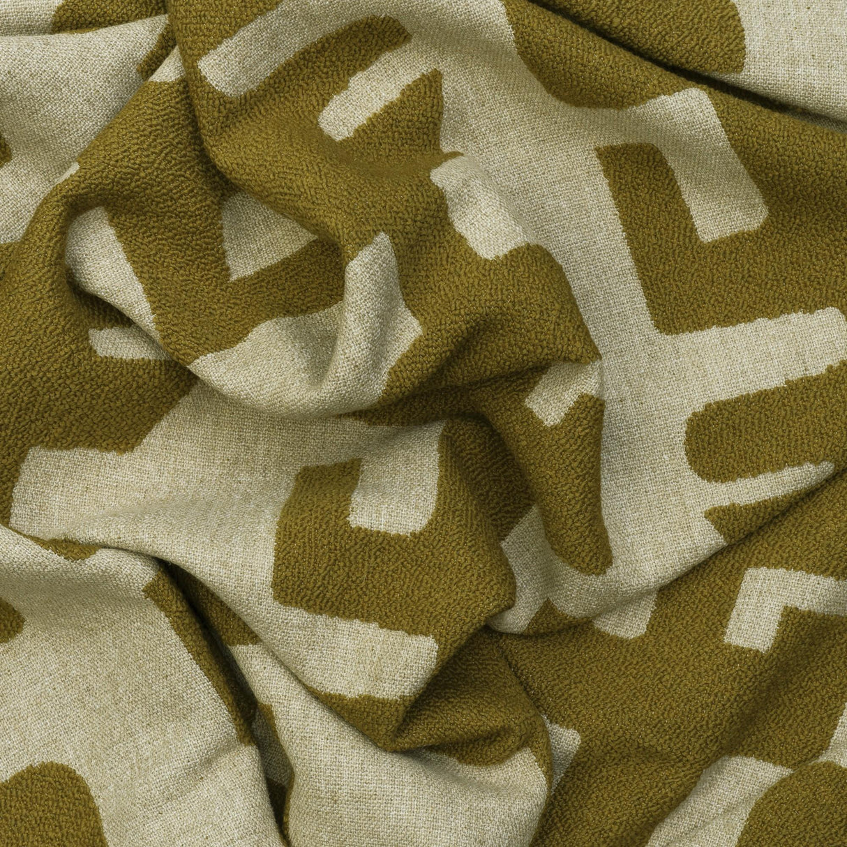 Andrew Martin PERU OLIVE Upholstery Fabric