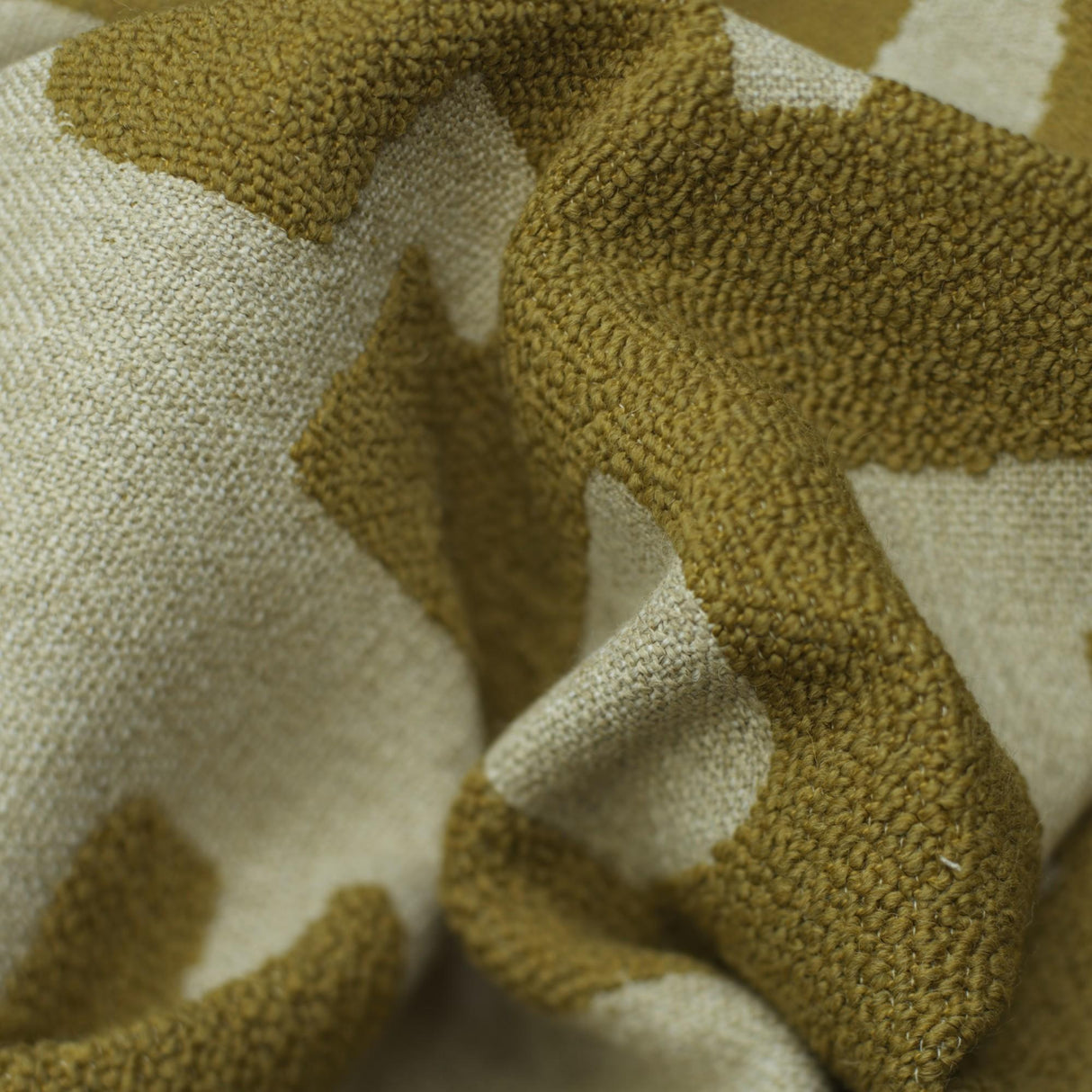 Andrew Martin PERU OLIVE Upholstery Fabric
