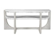 Bassett Driftwood/ White marble Gavin Console