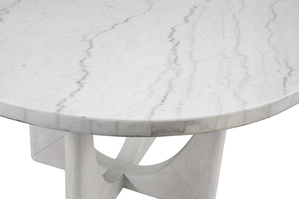 Bassett White Gavin Dining Table