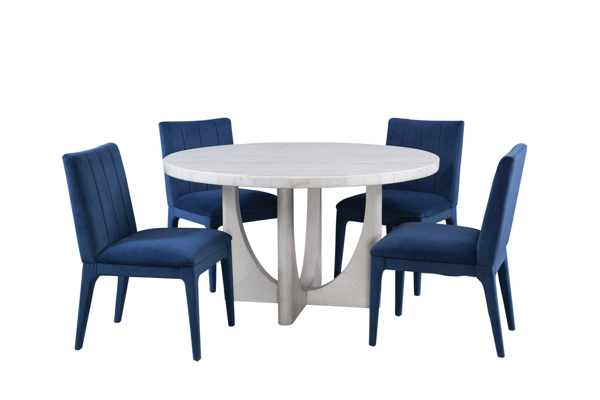 Bassett White Gavin Dining Table