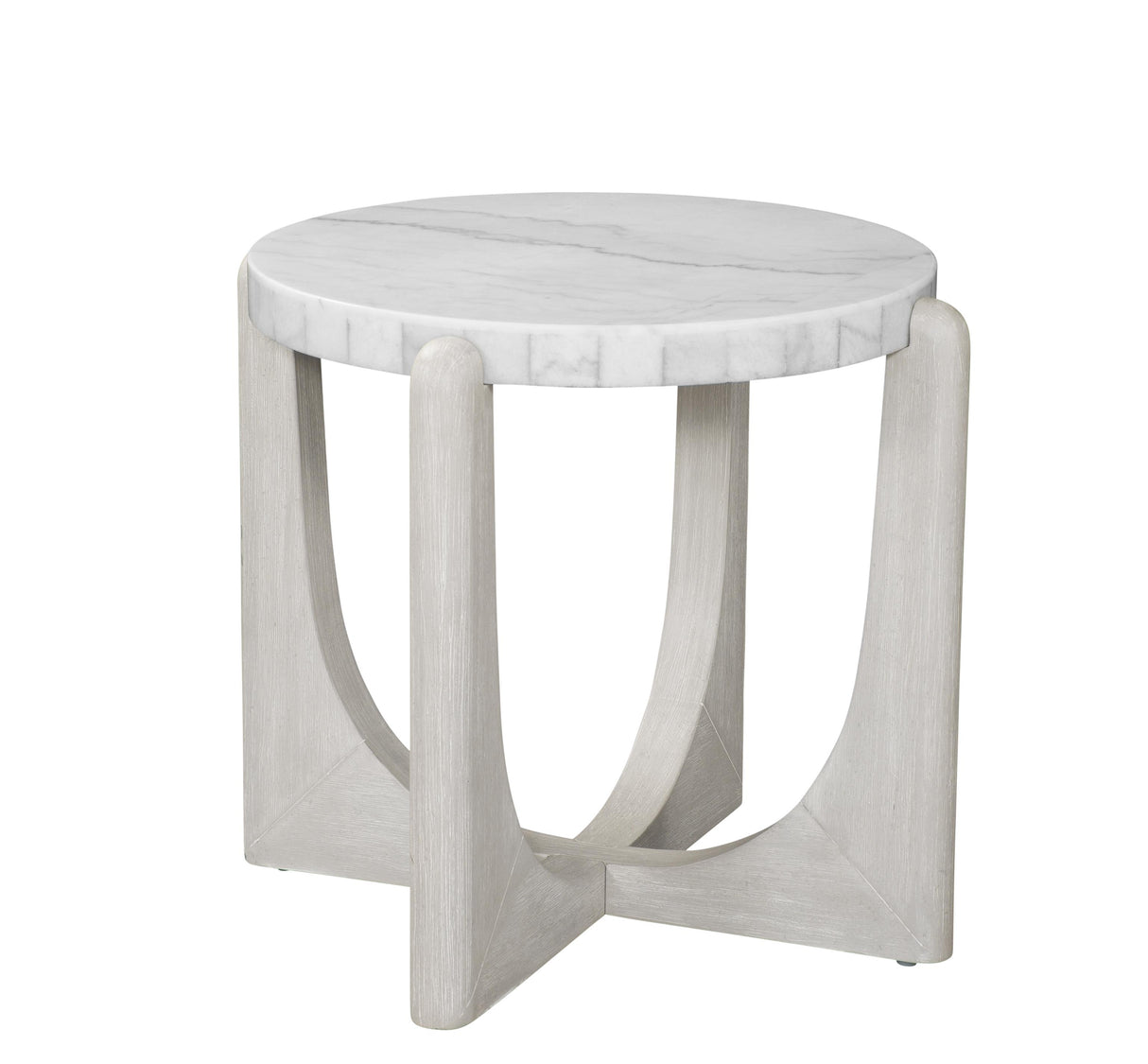 Bassett White Gavin End Table