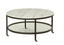 Bassett White Whitman Round Cocktail Table