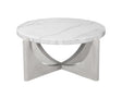 Bassett Driftwood/ White marble Gavin Cocktail Table