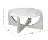 Bassett White Gavin Coffee Table