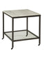Bassett White Whitman Square End Table