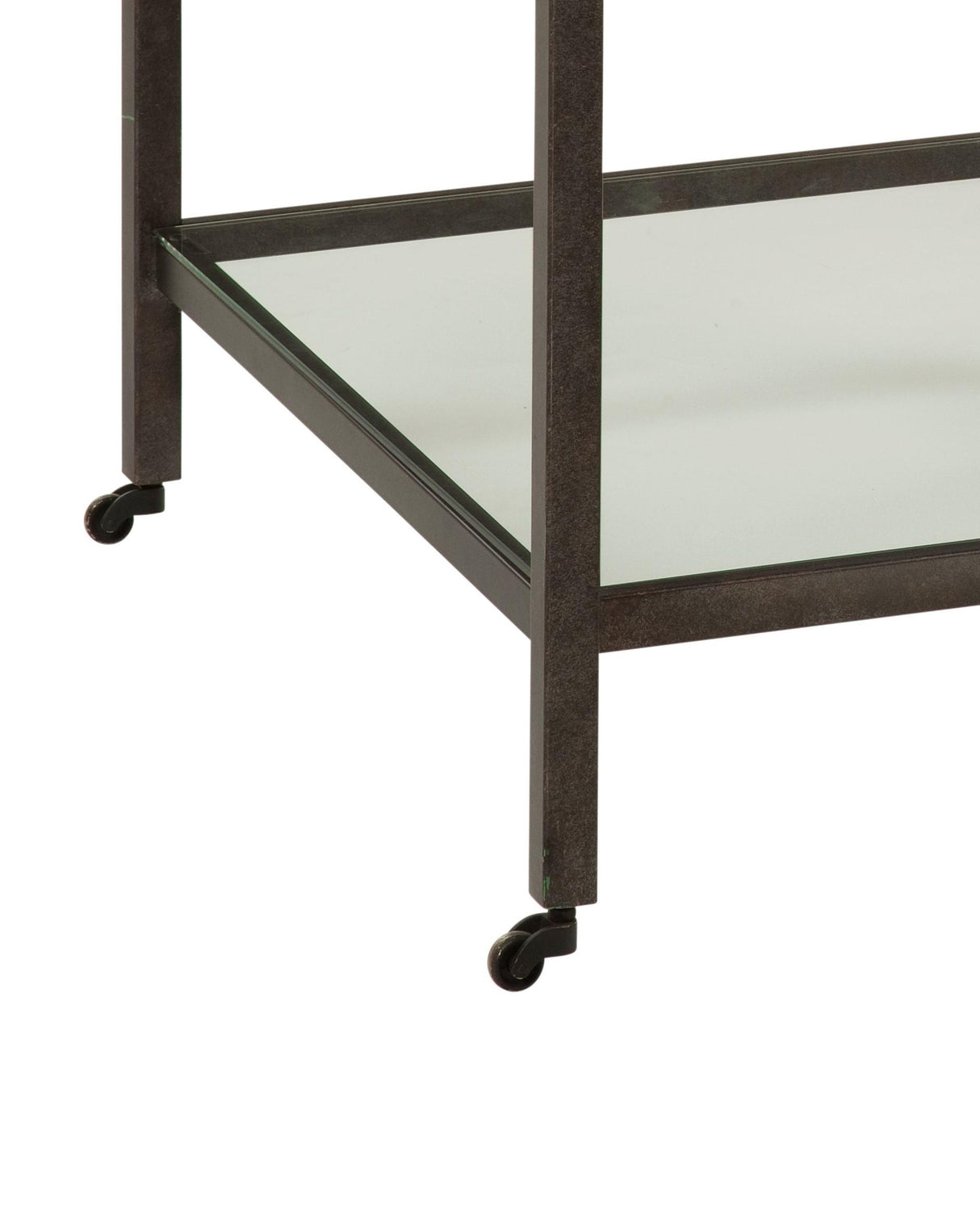 Bassett White Whitman Square End Table