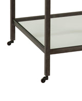 Bassett White Whitman Square End Table