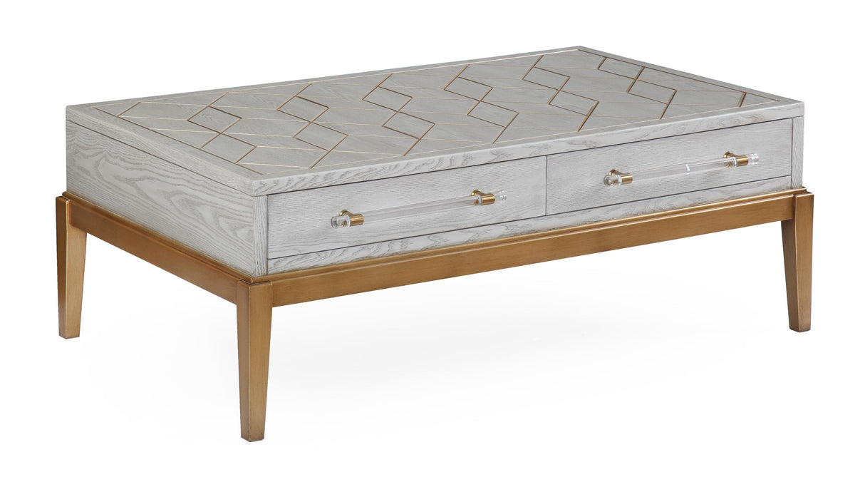 Bassett Gray Perrine Rect Coffee