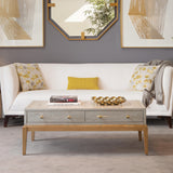 Bassett Gray Perrine Rect Coffee