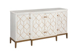 Bassett White Perrine White Server