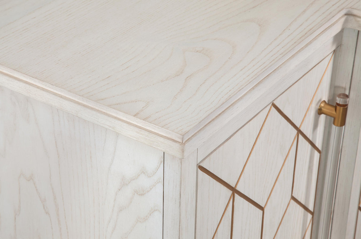 Bassett White Perrine White Server