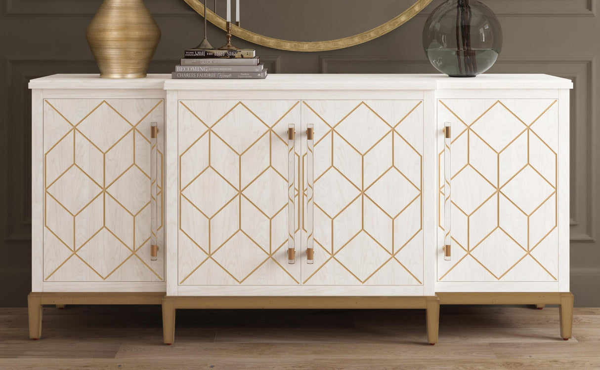Bassett White Perrine White Server